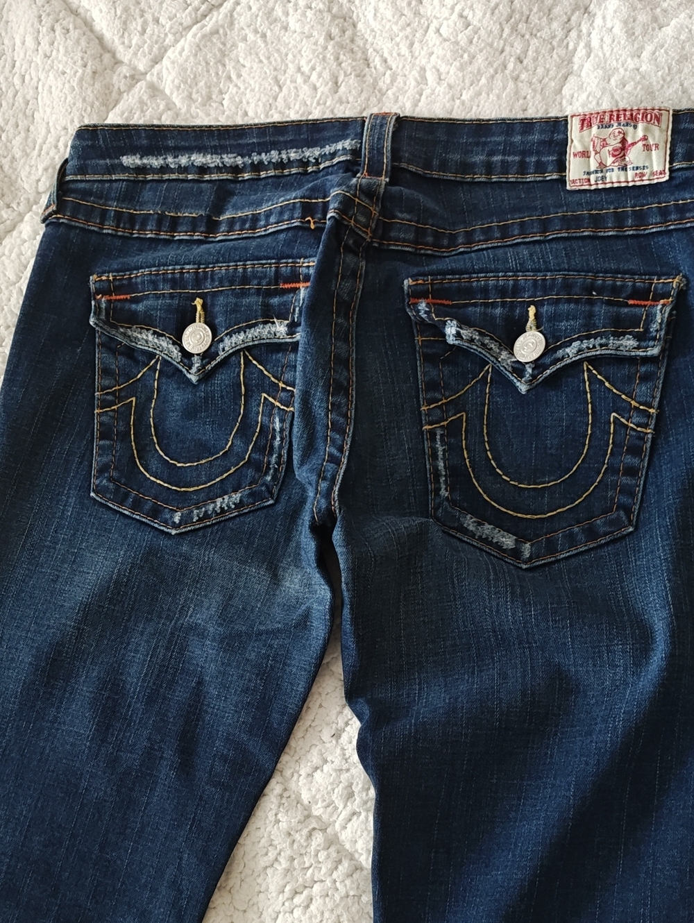 True Religion Y2K  Joey Like New 💙 Made In USA - Picture 3 of 16